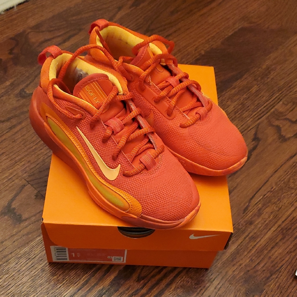 Nike Kids' Vibrant Orange Sneakers